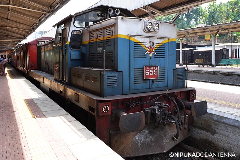 Locomotive Class W3 659 at Kandy Pix by Nipuna Dodantenna